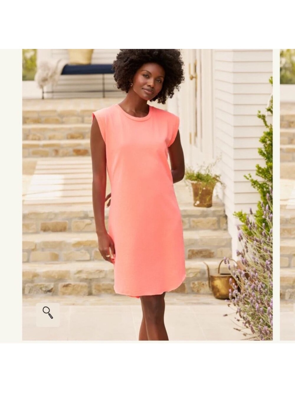 Frank & Eileen Mini Cory Vintage Muscle Tee Dress Wild Strawberry
